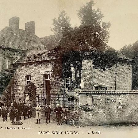 Ligny-sur-Canche Gite De L'Ancienne Ecole Et Mairie מראה חיצוני תמונה